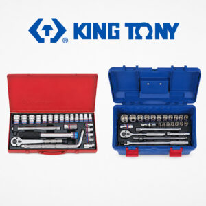 (K33) King Tony ชุดบล็อก 1/2″ 24 ตัวชุด / 33 ตัวชุด